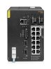 Aruba 4100i 12-port 1GbE (8-port Class 4 POE and 4-port Class 6 POE) 2-port SFP+ DIN Mount Switch JL817A RENEW