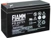 Baterie - Fiamm FG20721 (12V/7,2Ah - Faston 187), životnost 5let