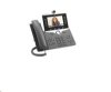 BAZAR - Cisco CP-8865-3PCC-K9=, VoIP telefon, 10line, 2xGbE, 5" displej, Wi-Fi, kamera, BT, 2xUSB, PoE - rozbaleno