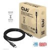 Club3D Kabel USB4 Gen3x2 Typ C 8K60Hz UHD, 40Gbps, Power Delivery 240W, (M/M), 300cm