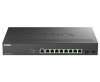 D-Link DMS-1250-10SP/E, 8x 2.5G BASE-T PoE, 2x 10G SFP+, 240W Smart Managed Switch