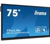 Iiyama ProLite IDS, 24/7, 190.5 cm (75''), PureTouch-IR, 4K, USB, USB-C, Ethernet, Wi-Fi, kit (USB), black