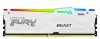 KINGSTON DIMM DDR5 128GB (Kit of 4) 5200MT/s CL40 FURY Beast White RGB XMP