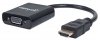 MANHATTAN převodník z HDMI na VGA (HDMI Male to VGA Female, black, Blister)