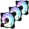 Zalman sada 3 ks ventilátorů ZM-IF120 / 120mm / ARGB / 3-pin / bíločerná