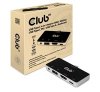 Club3D Dokovací stanice USB Type C 4-in-1 Hub to HDMI™ 4K60Hz USB Type C PD / USB Type A / Audio jack