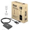 Club3D kabel VGA a USB-A na HDMI s ocáskem, M/F, 0.6m