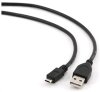 GEMBIRD Kabel USB 2.0 A-Micro B propojovací 1,8m (černý)