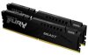 KINGSTON DIMM DDR5 32GB (Kit of 2) 6400MT/s CL32 ECC FURY Beast XMP Černá