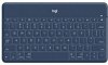 Logitech Bluetooth Keyboard Folio Keys-To-Go, UK - International, Classic Blue, Apple