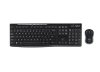 Logitech sada Wireless Combo MK270, bezdrátová klávesnice + myš, 2.4GHz, EER, HU