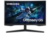 SAMSUNG MT LED LCD Gaming Monitor 27" Odyssey LS27CG552EUXEN -prohnutý, VA,1ms, 2560x1440,165Hz,HDMI,Display Port