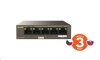 Tenda TEG1105PD - 5-port PoE PD Gigabit Ethernet Switch, 1x PoE IN, 4x PoE OUT, Kov, Fanless