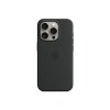 APPLE iPhone 15 Pro Silicone Case with MagSafe - Black