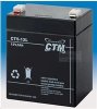 Baterie - CTM CT 12-5L (12V/5Ah - Faston 250), životnost 5let