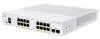 Cisco switch CBS250-16P-2G (16xGbE,2xSFP,16xPoE+,120W,fanless) - REFRESH