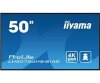 Iiyama ProLite IDS, 24/7, 4K, USB, RS232, Ethernet, Wi-Fi, Android, kit (RS232), black