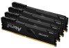 KINGSTON DIMM DDR4 128GB (Kit of 4) 3600MT/s CL18 FURY Beast Černá