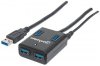 MANHATTAN USB 3.0 Hub, 4 Ports, AC/Bus Power