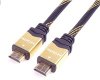 PREMIUMCORD Kabel HDMI 2.0 High Speed + Ethernet kabel HQ, zlacené konektory, 3m