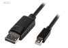 PREMIUMCORD Mini DisplayPort - DisplayPort V1.2 přípojný kabel M/M 1m