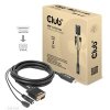 Club3D kabel HDMI na VGA, M/M, 28AWG, 2m