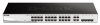 D-Link DGS-1210-28 28-port Gigabit Smart+ Switch, 24x GbE, 4x RJ45/SFP, fanless