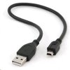 GEMBIRD Kabel USB 2.0 A-Mini B (5pin) 30cm k externím HDD (ADATA, WD, ...)