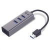 i-tec USB 3.0 Metal HUB 3 Port + Gigabit Ethernet Adapter