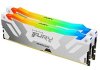 KINGSTON DIMM DDR5 32GB (Kit of 2) 6400MT/s CL32 FURY Renegade Bílá RGB XMP