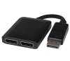 PREMIUMCORD Adaptér DisplayPort - 2x DisplayPort, rozšíření + zrcadlení obrazu, 4K*2K@30Hz