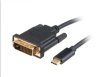 AKASA adaptér USB Type-C na DVI, kabel, 1.8m