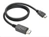 C-TECH kabel DisplayPort/HDMI, 1m, černý