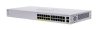 Cisco switch CBS110-24PP (24xGbE, 2xGbE/SFP combo, 12xPoE+, 100W, fanless)