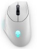 DELL Alienware Wireless Gaming Mouse - AW620M (Lunar Light)