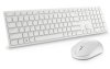 DELL Pro Wireless Keyboard and Mouse - KM5221W - Hungarian (QWERTZ) - White