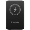 VERBATIM Powerbanka Charge 'n' Go, Magnetická, 10000 mAh, USB-C, Černá