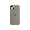 APPLE iPhone 15 Plus Silicone Case with MagSafe - Clay