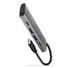 AXAGON HMC-5G2, USB 10Gbps hub, porty 2x USB-A, 2x USB-C, HDMI 4k/60, PD 100W, kabel USB-C 13cm