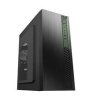 BAZAR - EUROCASE skříň ML N6-550B, Midi Tower, 2x USB 3.0, 2x audio, bez zdroje, poskozený obal