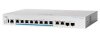 Cisco switch CBS350-8MP-2X-UK (8x2,5GbE,2x10GbE/SFP+ combo,8xPoE+,4xPoE++,240W) - REFRESH