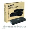 Club3D Dokovací stanice DisplayPort / HDMI KVM Switch, USB-C, PD