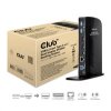 Club3D Dokovací stanice USB-A nebo USB-C Dual Display 4K60Hz (6x USB 3.0/2x DP/Ethernet/USB-B/2x audio)