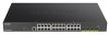 D-Link DGS-1250-28XMP 28-port Gigabit Smart PoE Switch, 24x GbE PoE+, 4x SFP+, PoE 370W