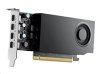 DELL NVIDIA RTX A1000 8 GB GDDR6 half height PCIe 4.0x8 4 mDP Graphics Card