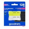 GOODRAM Flash Disk 2x128GB UME3, USB 3.0, žlutá, bílá