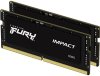 KINGSTON SODIMM DDR5 16GB (Kit of 2) 4800MT/s CL38 FURY Impact