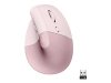 Logitech Lift Vertical Ergonomic Mouse for Business, Pink