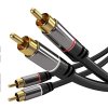 PREMIUMCORD kabel, 2x CINCH-2x CINCH M/M, 1.5m