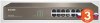 Tenda TEG1016D 16-port Gigabit Ethernet Switch, 10/100/1000 Mbps, fanless, rackmount